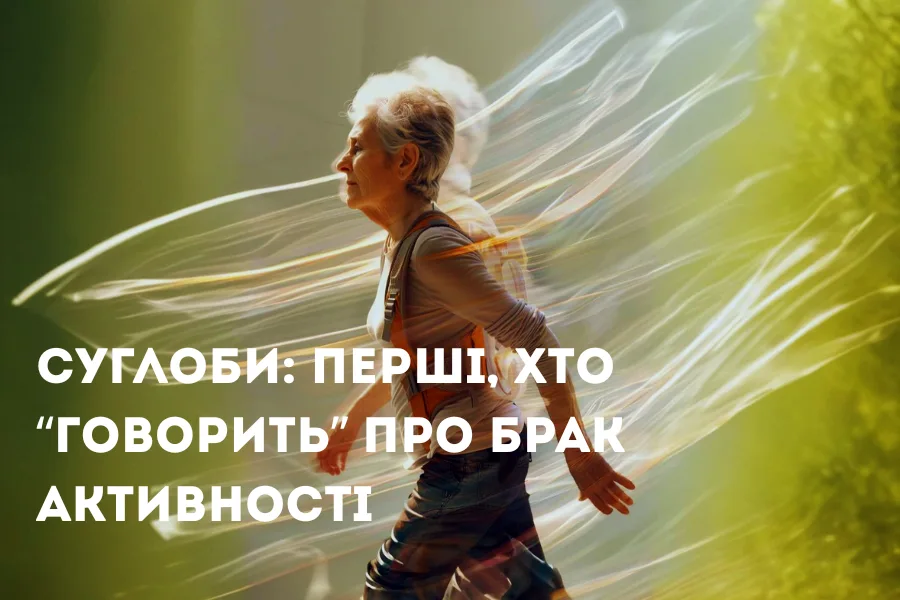 Суглоби: перші, хто “говорить” про брак активності Суглоби: перші, хто “говорить” про брак активності