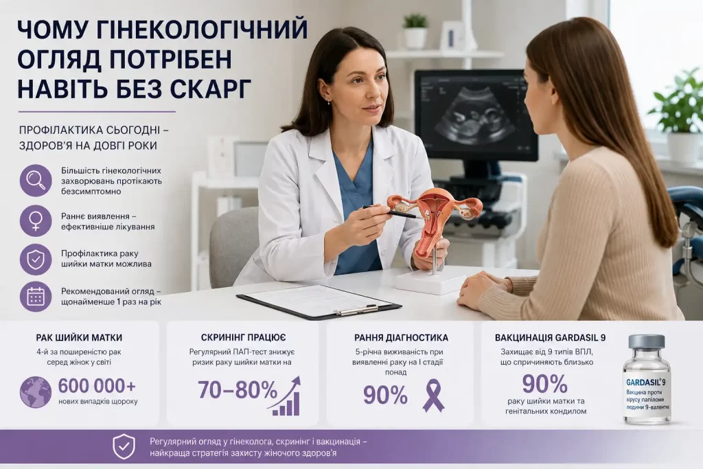 Почему гинекологический осмотр необходим даже при отсутствии жалоб